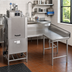Thumbnail image #2 for Eagle Group Spec-Master Right-Hand Corner Clean Dishtable, 96-Inch Machine-to-Corner, 14/304 Stainless Steel