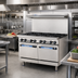 Thumbnail image #2 for Turbo Air Radiance 48-Inch Commercial Gas Range with 8 Open Burners and 2 Standard Ovens