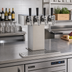Thumbnail image #2 for Perlick Tee Tower Style 4-Faucet Wine Dispensing Kit for DZS36, Stainless Steel