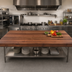 Thumbnail image #2 for Boos Block Edge Grain American Black Walnut Kitchen Countertop, 96 x 38 x 3 Inch, Varnique Finish