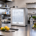Thumbnail image #2 for Summit Commercial Countertop Vodka and Martini Glass Froster, 2 Cu. Ft., Glass Door
