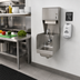 Thumbnail image #2 for Advance Tabco 12-Inch Wall-Mounted Hand Sink with Left and Right Side Splashes, Electronic Faucet, Soap & Towel Dispensers, 9 x 9 x 5 Bowl