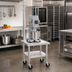 Thumbnail image #2 for Duke 24 Inch x 24 Inch Open Base Mixer Stand with Adjustable Undershelf and Stainless Steel Top