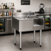 Thumbnail image #2 for Eagle Group 2200 Series 50-Inch Underbar Ice Bin/Cocktail Station with 7-Circuit Cold Plate and Right Blender Recess