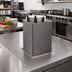 Thumbnail image #2 for Atlas Metal Heated Drop-In Oval Platter Dispenser with Enclosed Frame