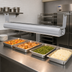 Thumbnail image #2 for Vollrath 78-Inch Single Low Profile Unlighted Strip Heat Lamp, Aluminum, 208V