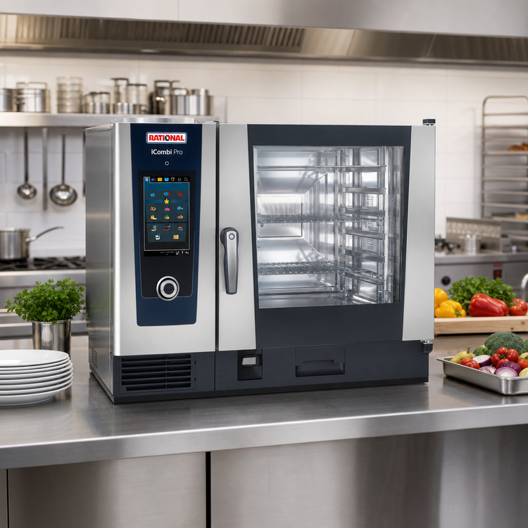 Product image #2 for RATIONAL iCombi Pro 6-Full Size Liquid Propane Countertop Combi Oven, 208/240V, 1-Phase