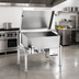 Thumbnail image #2 for Legion Combi-Pan CSG41-7 Insulated Gas-Fired Tilting Skillet, 31.2-Gallon, Open Frame Base, 132,000 BTU