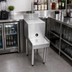 Thumbnail image #2 for CHOICE by Glastender Freestanding Underbar Blender Station with Filler Board and Backsplash, 14-Inch Wide x 29-Inch Deep, Stainless Steel