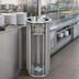 Thumbnail image #2 for Director's Choice Drop-In Unheated Round Plate Dish Dispenser, Open Base