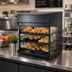 Thumbnail image #2 for Hatco Flav-R-Savor Air Curtain Heated Display Cabinet, Countertop Self-Service, 3 Adjustable Shelves
