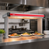 Thumbnail image #2 for Hatco Glo-Ray Designer Aluminum Lighted Infrared Strip Heater, Single-Element, 57.5-Inch, 1165W
