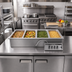 Thumbnail image #2 for Wells Built-In Electric Top-Mount Hot Food Well, 4 Full-Size Pan Openings, Wet/Dry Operation