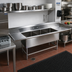Thumbnail image #2 for John Boos Pro-Bowl 3-Compartment Stainless Steel Sink with 24-Inch Left and Right Drainboards, 14-Inch Deep Bowls