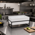 Thumbnail image #3 for Cal-Mil Monterey Complete Rectangular Ice Housing with White Melamine Ice Pan