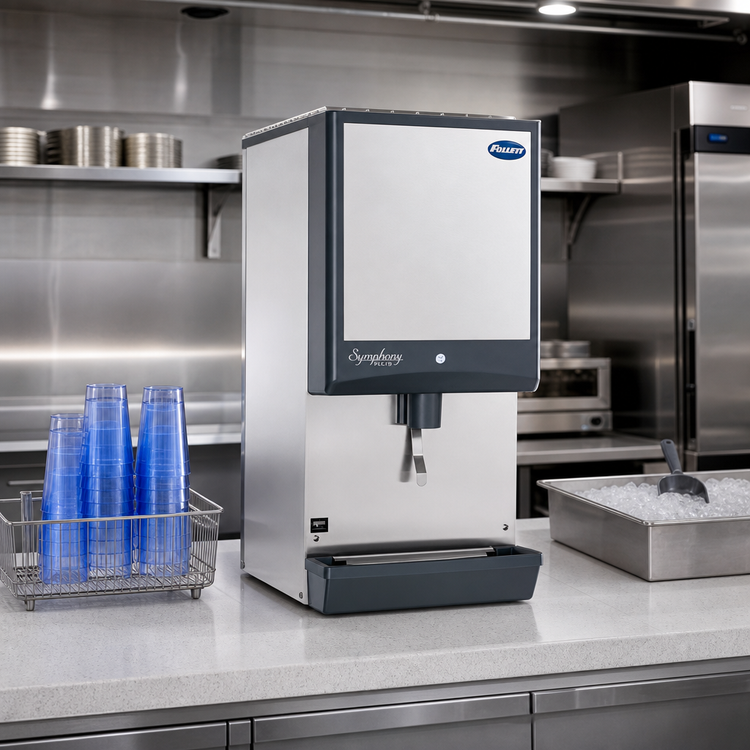 Product image #2 for Follett Symphony Plus E12CI414A-LI Countertop Chewblet Ice Dispenser with 388 lb. Daily Production