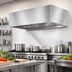 Thumbnail image #2 for SpecAir HEIA96-90 90-Inch Wall Type Make-Up Air Exhaust Hood