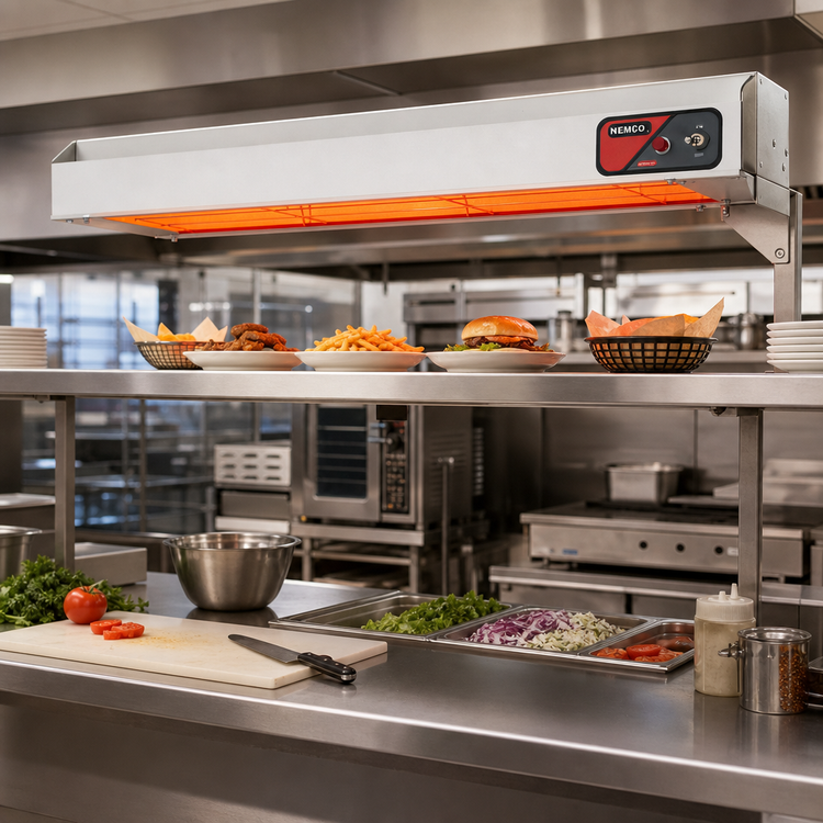 Product image #2 for Nemco 48-Inch Dual Infrared Strip Heater with Infinite Temperature Control, 208V