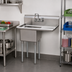 Thumbnail image #2 for Mixrite 1-Compartment Commercial Sink with Right-Hand Drainboard, 39