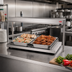 Thumbnail image #2 for Hatco Glo-Ray 42-Inch Freestanding Heated Shelf, 6-Inch Deep, Stainless Steel Top