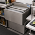 Thumbnail image #3 for BK Resources 48-Inch Underbar Insulated Ice Bin with 7-Circuit Aluminum Cold Plate, 140 lb Capacity