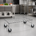 Thumbnail image #2 for Metro Super Erecta Mobile Stainless Steel Wire Dunnage Rack, 36 x 18 Inch, 800 lb Capacity