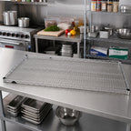 Thumbnail image #2 for Metro Super Erecta 3672NS Super Wide Stainless Steel Wire Shelf, 72 x 36 Inches