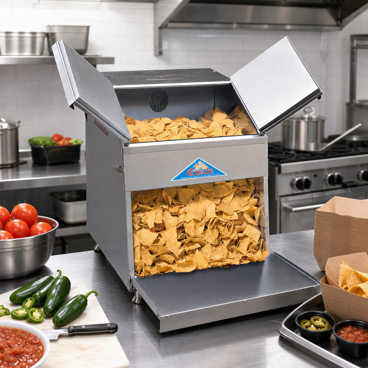 Product image #2 for Castle 26-Gallon Top-Loading Nacho and Tortilla Chip Warmer Cabinet, 120V