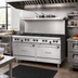 Thumbnail image #2 for Garland US Range U Series 60-Inch Gas Restaurant Range with 10 Open Burners, Standard Oven, and Storage Base