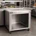 Thumbnail image #2 for Vollrath 46-Inch Open Storage Accessory for 4-Series Signature Server with Reinforced Bottom Shelf
