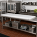 Thumbnail image #2 for John Boos 84 Inch x 24 Inch Reversible Poly Replacement Work Table Top