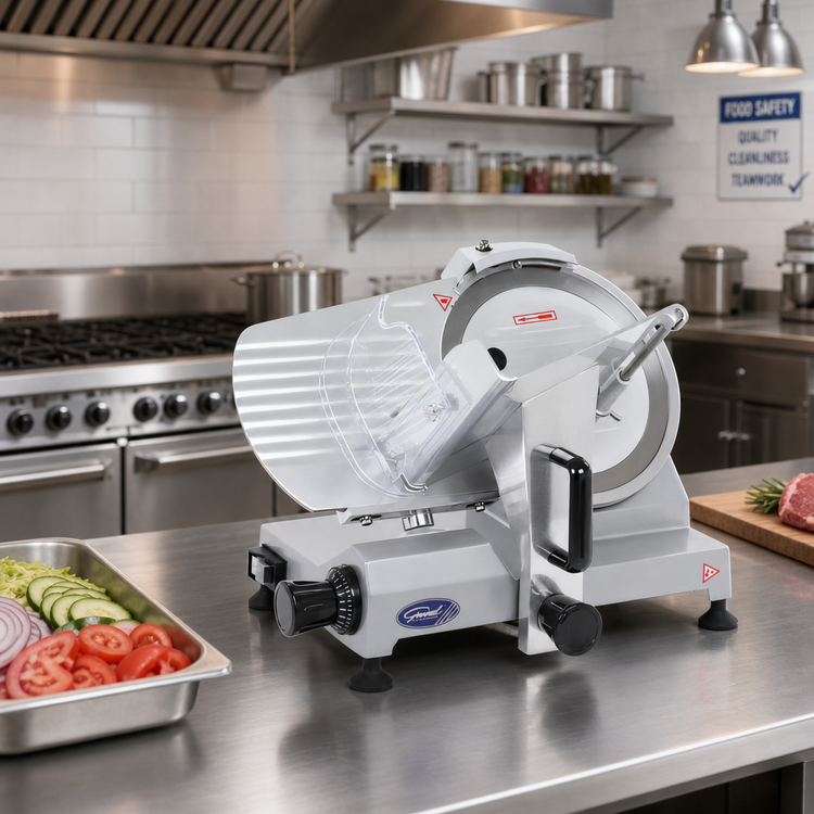 Product image #3 for General GSE010 10-Inch Manual Gravity Feed Commercial Slicer with Sharpener