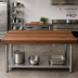Thumbnail image #2 for Boos Block American Black Walnut Kitchen Countertop, 72 x 32 x 2-1/4 Inches, Penetrating Oil Finish