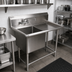 Thumbnail image #2 for John Boos Pro-Bowl 1-Compartment Stainless Steel Sink with Right Drainboard