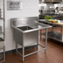 Thumbnail image #2 for John Boos Pro-Bowl 1-Compartment Stainless Steel Sink with Right Drainboard