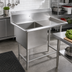 Thumbnail image #2 for John Boos Pro-Bowl 1-Compartment Stainless Steel Sink with Right Drainboard