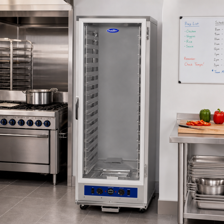 Product image #3 for CookRite Insulated Warming / Holding Cabinet, 18 Full-Size Pan Capacity, Clear Door, 25-Inch Wide