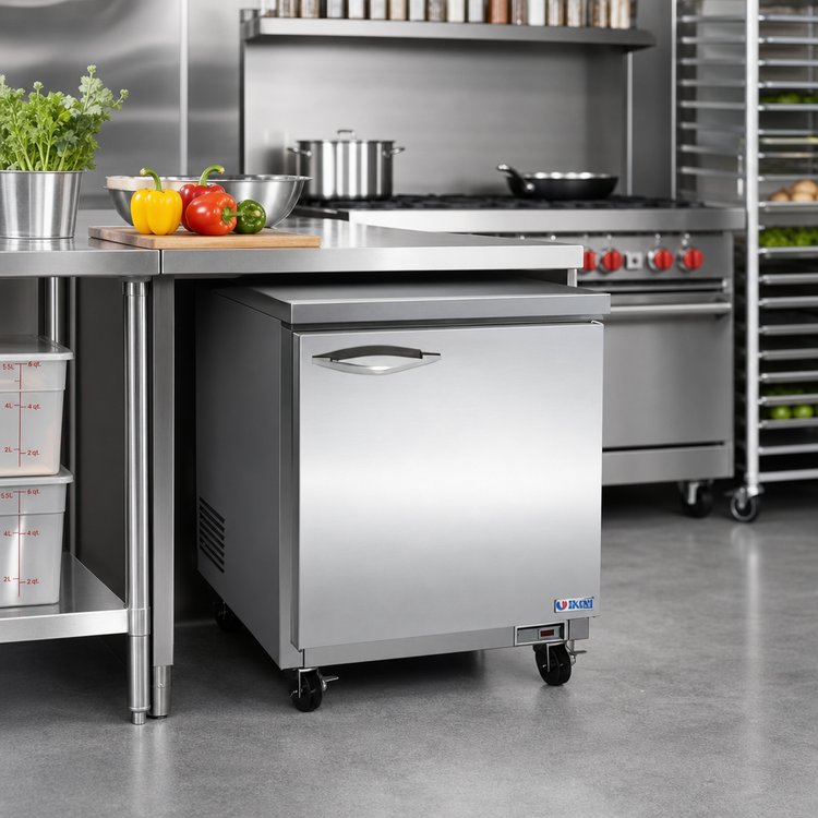 Product image #2 for IKON Refrigeration IUC28F 27.8-Inch Undercounter Freezer, 1 Section, 6.5 Cu. Ft., Solid Door
