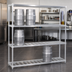Thumbnail image #2 for Aluminum Keg Stop Rack Accessory for Keg Storage, 93 Inch Wide