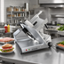 Thumbnail image #2 for Bizerba GSP Hi 150-SLI Manual Heavy-Duty Illuminated Safety Slicer, 13-Inch Blade, 120V