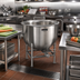 Thumbnail image #2 for Legion LT-10 10-Gallon Stationary Direct Steam Kettle with 2/3 Jacket