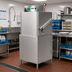 Thumbnail image #2 for Champion DH-3000 Single-Rack High-Temperature Door-Type Dishwasher with 40°/70°F Rise Electric Booster, 60 Racks/Hour