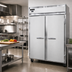 Thumbnail image #2 for Continental Refrigerator 2FENSS Extra-Wide Two-Section Reach-in Freezer with Solid Doors