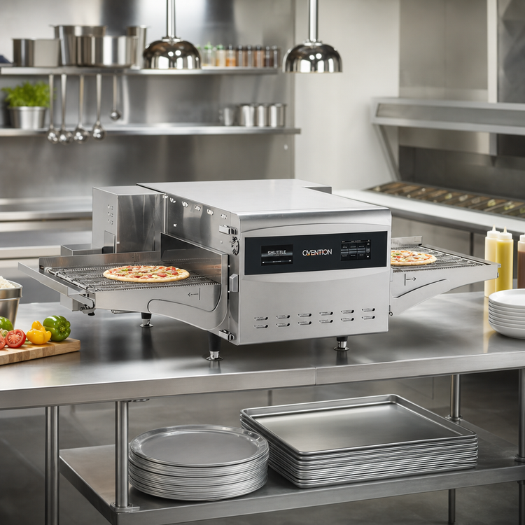 Product image #3 for Ovention Shuttle 2000 Ventless Countertop Rapid-Cook Impingement Oven