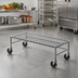 Thumbnail image #2 for Eagle Group Mobile Chrome Wire Dunnage Rack, 60 x 24 x 14 Inches, 800 lb Capacity