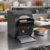 Thumbnail image #2 for Hatco Toast-Qwik Countertop Horizontal Conveyor Toaster, 3-Inch Opening, 208 Volts