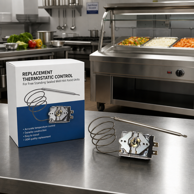Product image #2 for Replacement Thermostatic Control for Free Standing Sealed Well Hot Food Units
