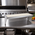 Thumbnail image #2 for Vulcan Stainless Steel Charbroiler Cutting Board Accessory with Sani-Tuff Rubber Insert, 24-Inch Wide