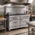 Thumbnail image #2 for Southbend Ultimate 60-Inch Gas Restaurant Range with 6 Star Burners, 24-Inch Griddle, Standard Oven, and Cabinet Base