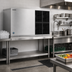 Thumbnail image #2 for Hoshizaki KM-1301SAJ3 Air-Cooled Self-Contained Stackable Crescent Cube Ice Maker, 48 Inch Wide, 1,427 lb/Day, 3-Phase